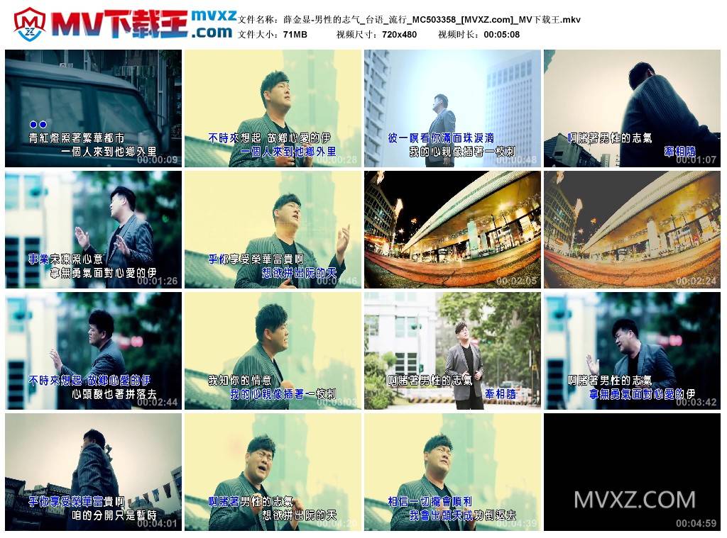 薛金显-男性的志气_台语_流行_MC503358